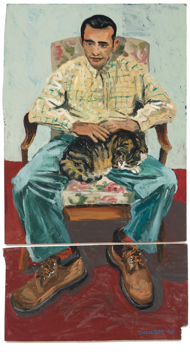 Louis and Emitt, 1998 by Lucy Culliton