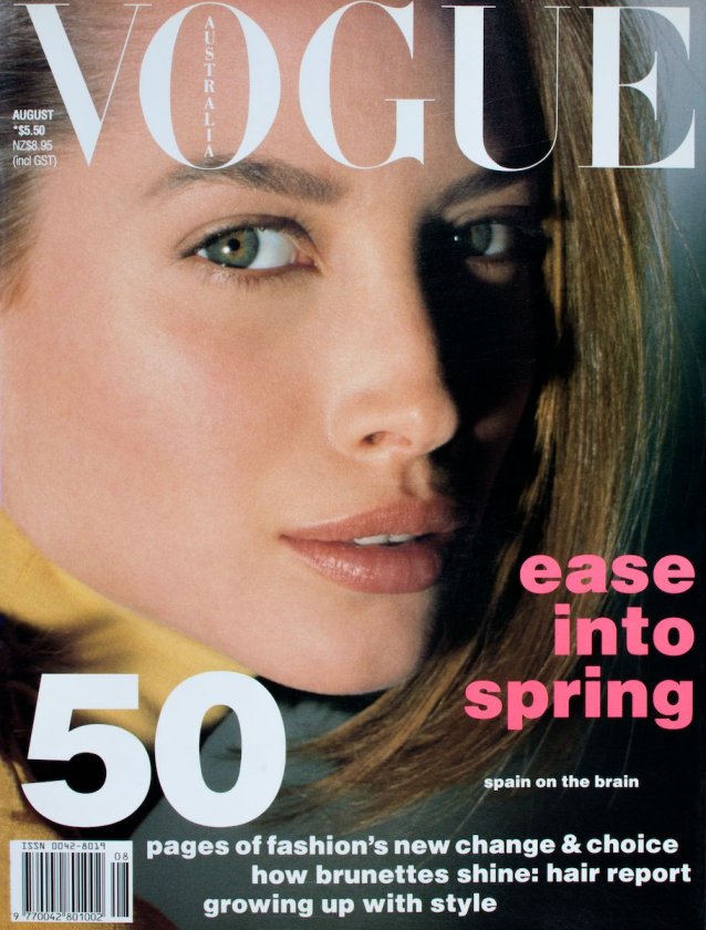 Vogue Australia 1990 August