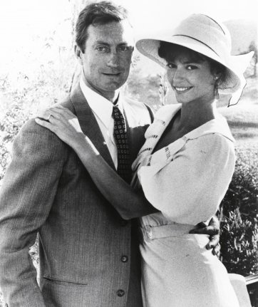 Bryan Brown and Rachel Ward from the Thorn Birds, 1983 unknown artist. © From the National Film and Sound Archive of Australia / nfsa.gov.au