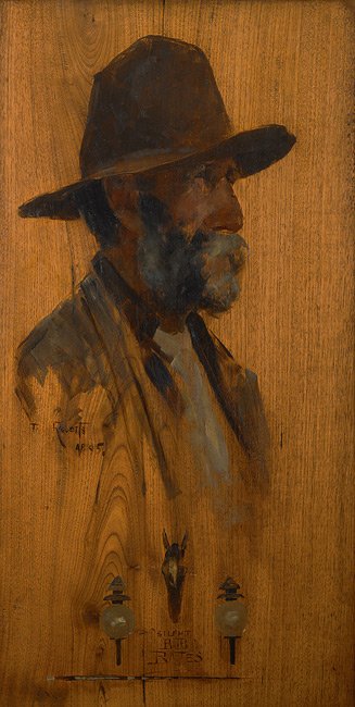 Silent Bob Bates, 1895 by Tom Roberts (1856–1931)