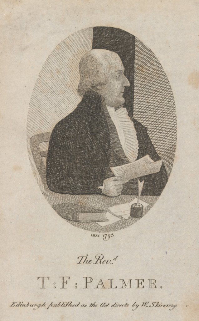 The Rev’d TF Palmer, New South Wales, 1793
