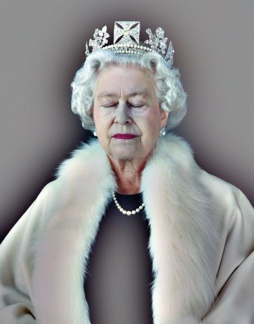 Queen Elizabeth II (‘Lightness of Being’), 2008 by Chris Levine