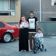 My Brother's family, 2018 by Joel Pratley
