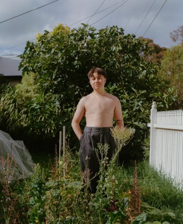 Tay, in our garden (2024) Phoebe Kelly