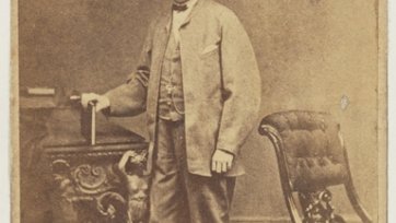 Henry Louis Bertrand, ca. 1865 photographed by the Milligan Brothers. Collection of the State Library of NSW