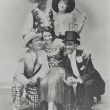 Group photograph with Gladys Moncrieff