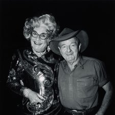 Slim Dusty and Dame Edna Everage, Carlton Hill Station, WA, 10 July 1993