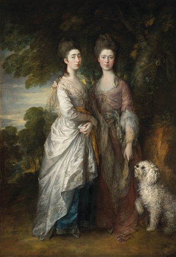 Margaret and Mary Gainsborough, c.1770-74 by Thomas Gainsborough