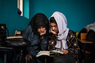 Parwan School Number 1, in Kabul, catered to marginalised young women, including those who were forbidden by education policy from attending school, 2019 Andrew Quilty