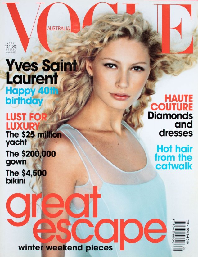 Vogue Australia 1998 April