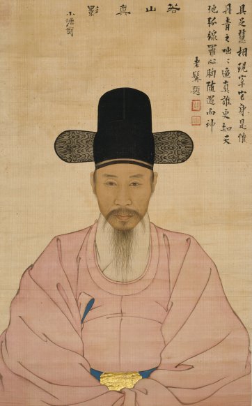 Portrait of Kang Yio, 19th Century by Yi Jaegwan