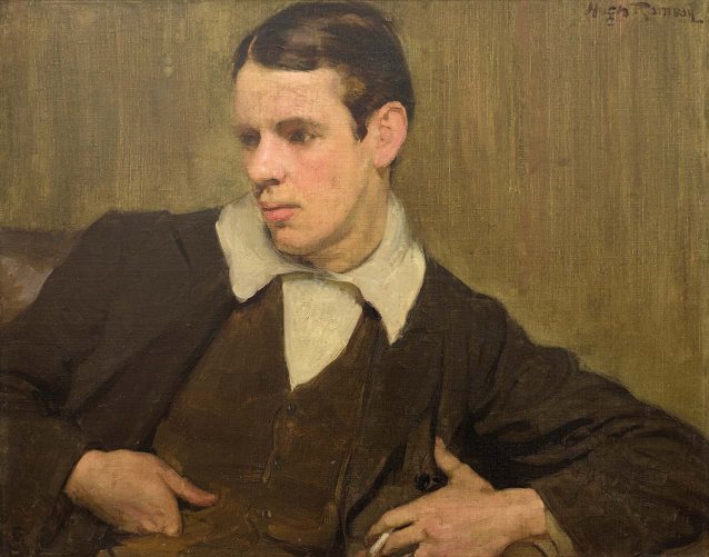 Portrait of James S MacDonald, 1901 Hugh Ramsay