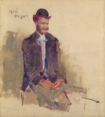 Ned Hogan, 1896 by Arthur Streeton (1867–1943)