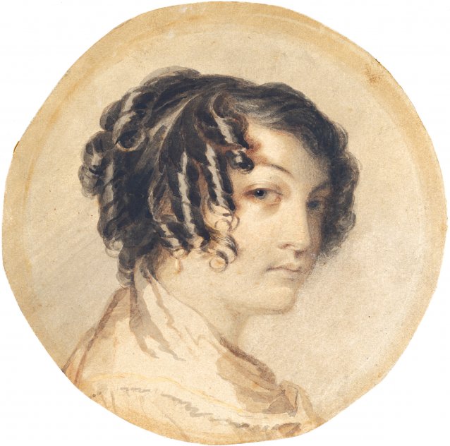 Self portrait, c. 1830 by Georgiana McCrae