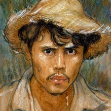 Self portrait, 1957 by Sunarto P. R.