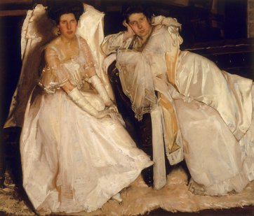 The sisters, 1904 by Hugh Ramsay (1877–1906)
