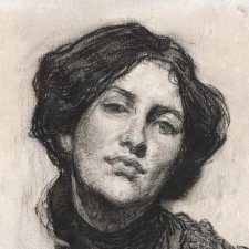 Portrait of Thea Proctor, 1905 by George Lambert