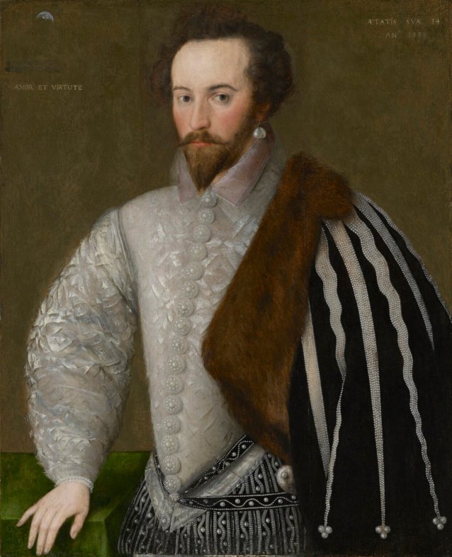 Sir Walter Ralegh (Raleigh), 1588