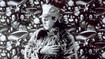 Leigh Bowery in Fur Coat