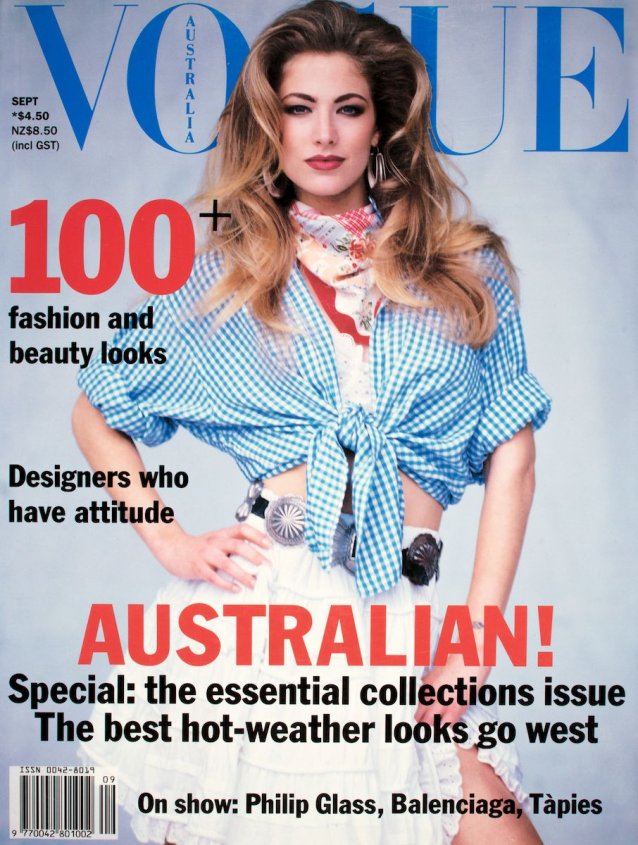 Vogue Australia 1992 September