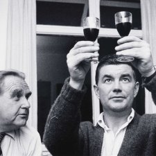 Rudy Komon and Leonard French, Beaumaris, Melbourne