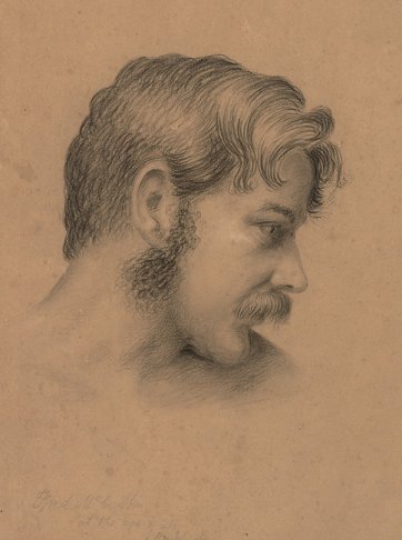 Frederick McCubbin, at the age of twenty-one, c.1876
