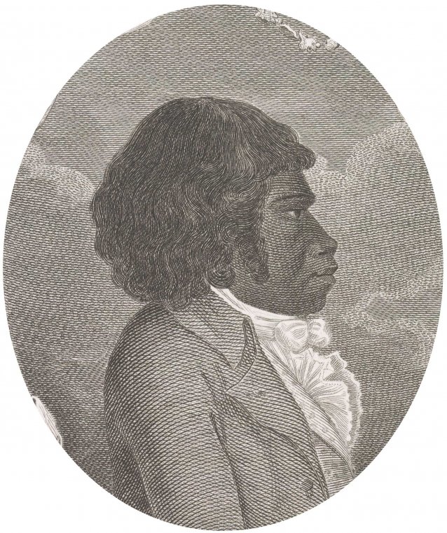 Portrait of Bennilong, Native of New Holland