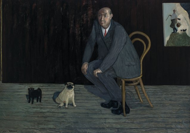 Self portrait for town and country, 1991 by William Robinson
QUT Art Collection
Donated through the Australian Government’s Cultural Gifts Program by William Robinson, 2011