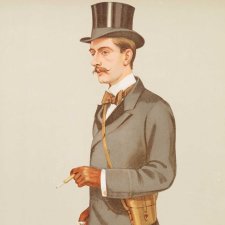 Mr Albert Frederick Calvert (Image plate from Vanity Fair)