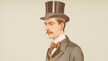 Mr Albert Frederick Calvert (Image plate from Vanity Fair)