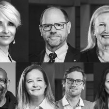 Sam Meers AO, John Barrington AM, Elizabeth Dibbs, Tom Mosby, Hayley Baillie, Hugo Michell, Valerie Tam