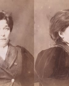 Olga Radalyski prison records, on loan from the Public Record Office of Victoria.