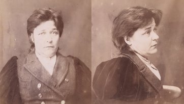 Olga Radalyski prison records, on loan from the Public Record Office of Victoria.