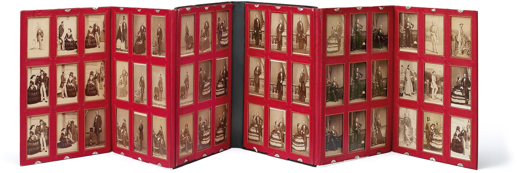 Portfolio of 54 portraits compiled by Queen Victoria, 1859–1861 by John Jabez Edwin Mayall, Camille Silvy, Frances Day and William Bambridge