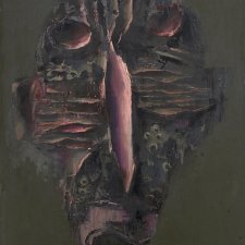 Cratered head, (1958) Albert Tucker