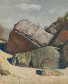 Portrait of some rocks, 1948 Lloyd Rees AC CMG