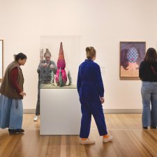 Visitors to the In Bloom exhibition, June 2025 Visitors to the In Bloom exhibition, June 2025