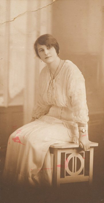 Winnie O'Sullivan, c. 1917 an unknown artist. National Museum of Australia
