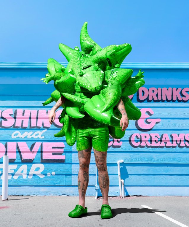 Croc, from the series ‘Calypso’, 2025 Gerwyn Davies