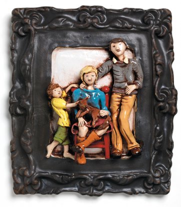 Holmes Family with Rusty Red Neck, 2016 by Anna Culliton