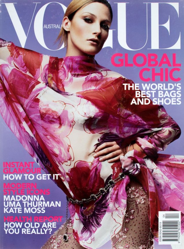 Vogue Australia 2001 April