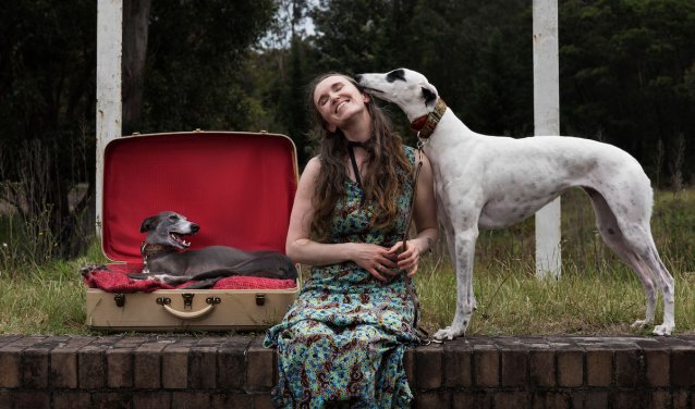Melanie and sighthounds, 2016