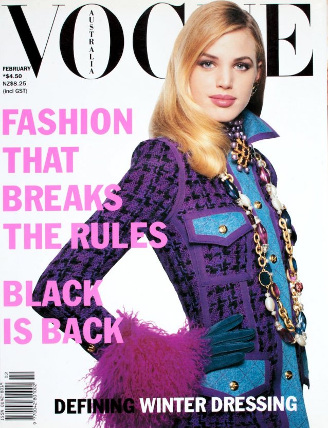 Vogue Australia 1992 February