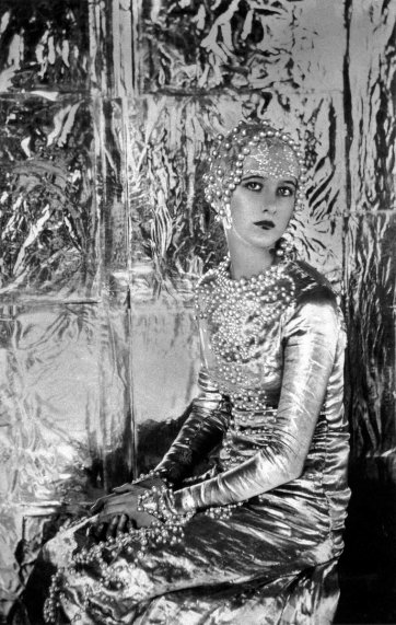 Baba Beaton: A Symphony in Silver, 1925 by Cecil Beaton