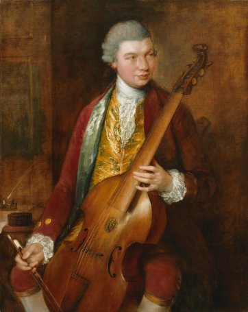 Karl Friedrich Abel, c. 1765 Thomas Gainsborough