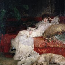 Sarah Bernhardt, 1876 by Georges Clairin