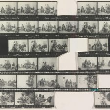 Contact sheet (Christmas party), 1973 Carol Jerrems