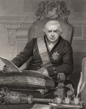 Portrait of Sir Joseph Banks, president of the Royal Society