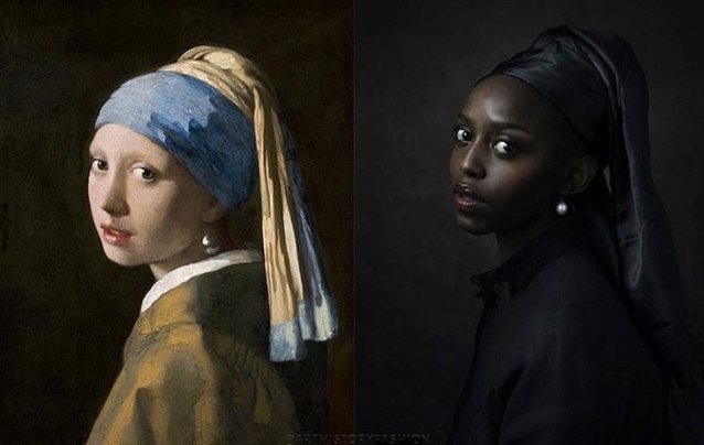 Girl with a Pearl Earring, 2020