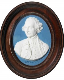 Jasperware medallion of Captain James Cook